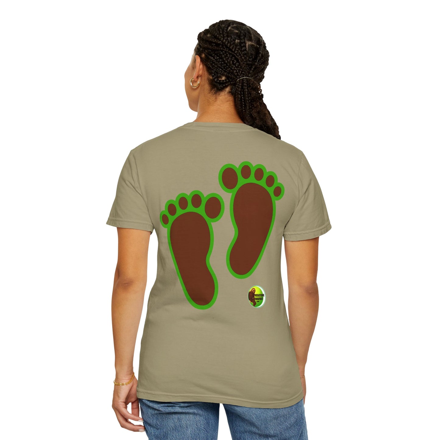 "Kisatchie Bigfoot" T-Shirt - Unisex Garment-Dyed Tee