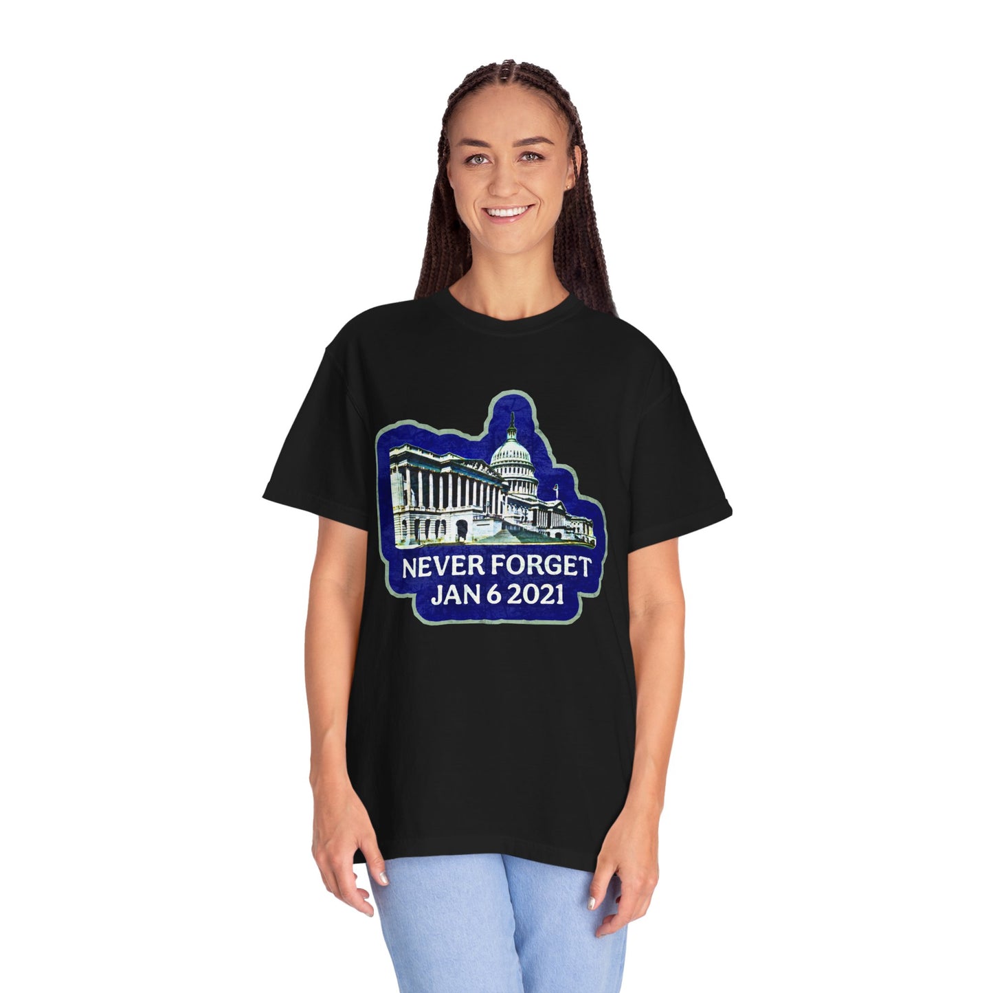 Never Forget - Unisex Garment-Dyed Tee for Activists