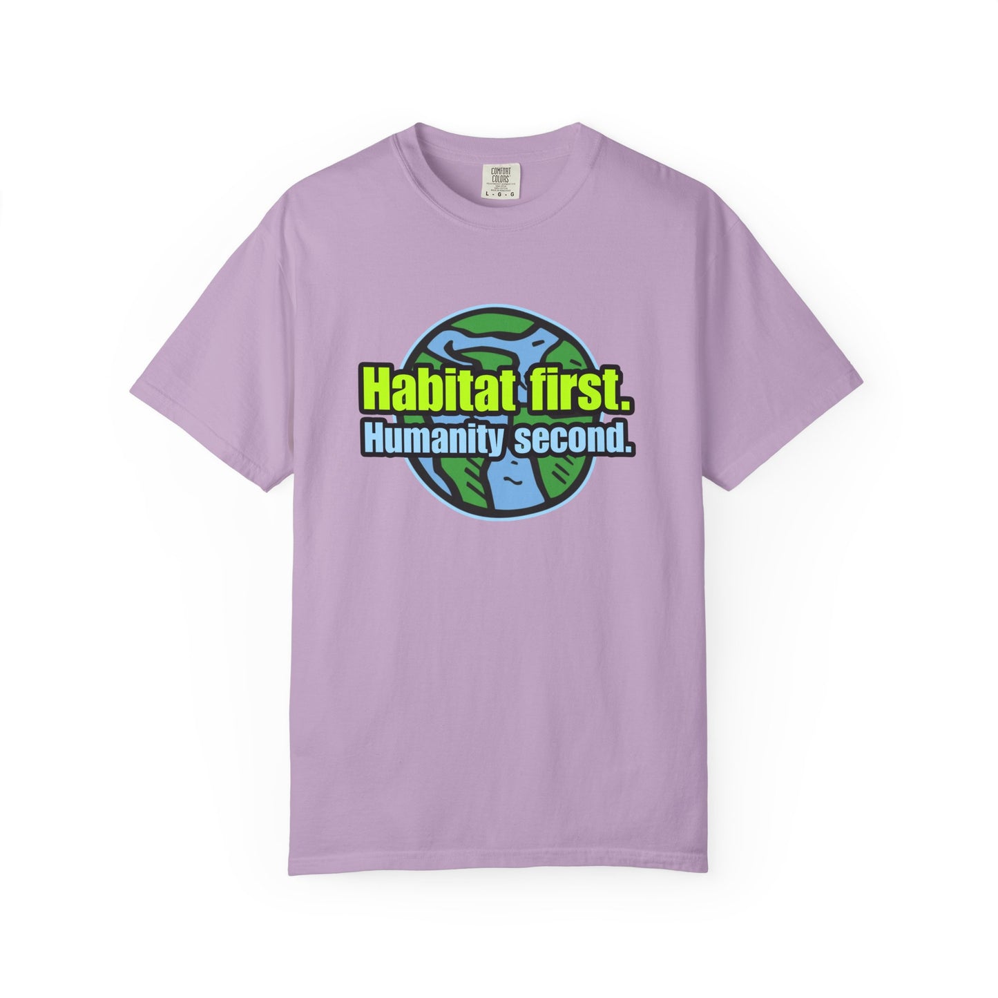 Habitat First - Unisex Garment-Dyed Tee for Activists