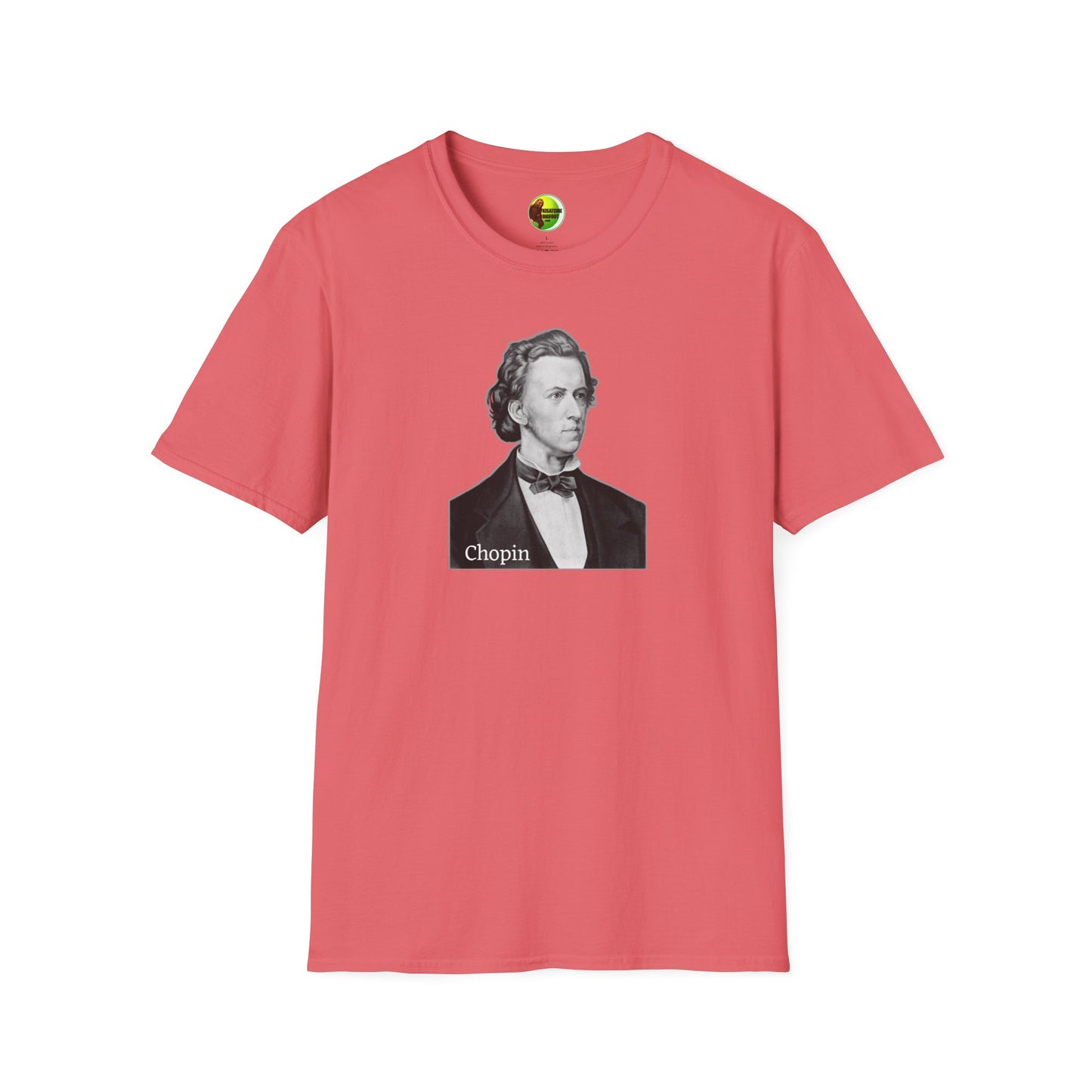 Chopin Unisex Softstyle T-Shirt - Perfect for Music Lovers