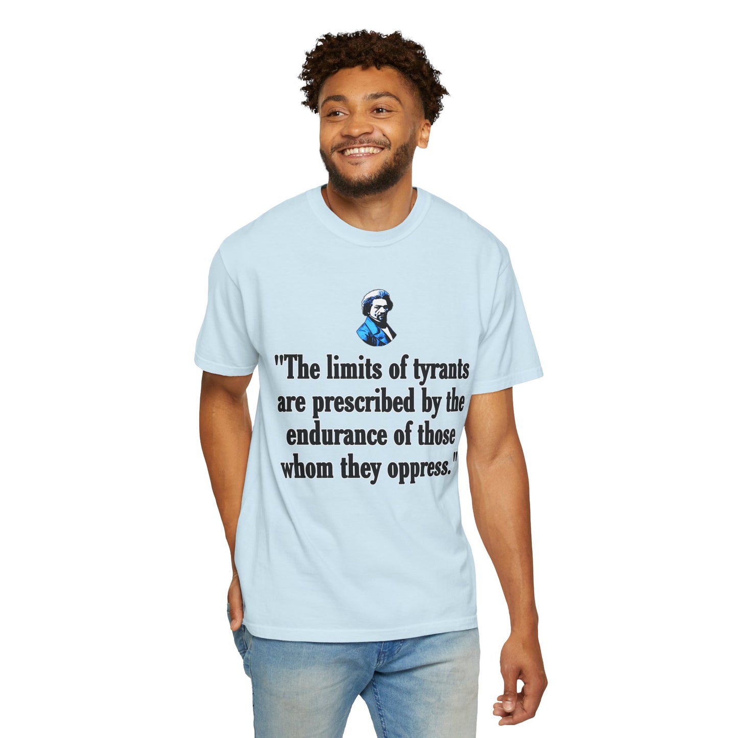 FREDERICK DOUGLASS Unisex Garment-Dyed Tee for Activists