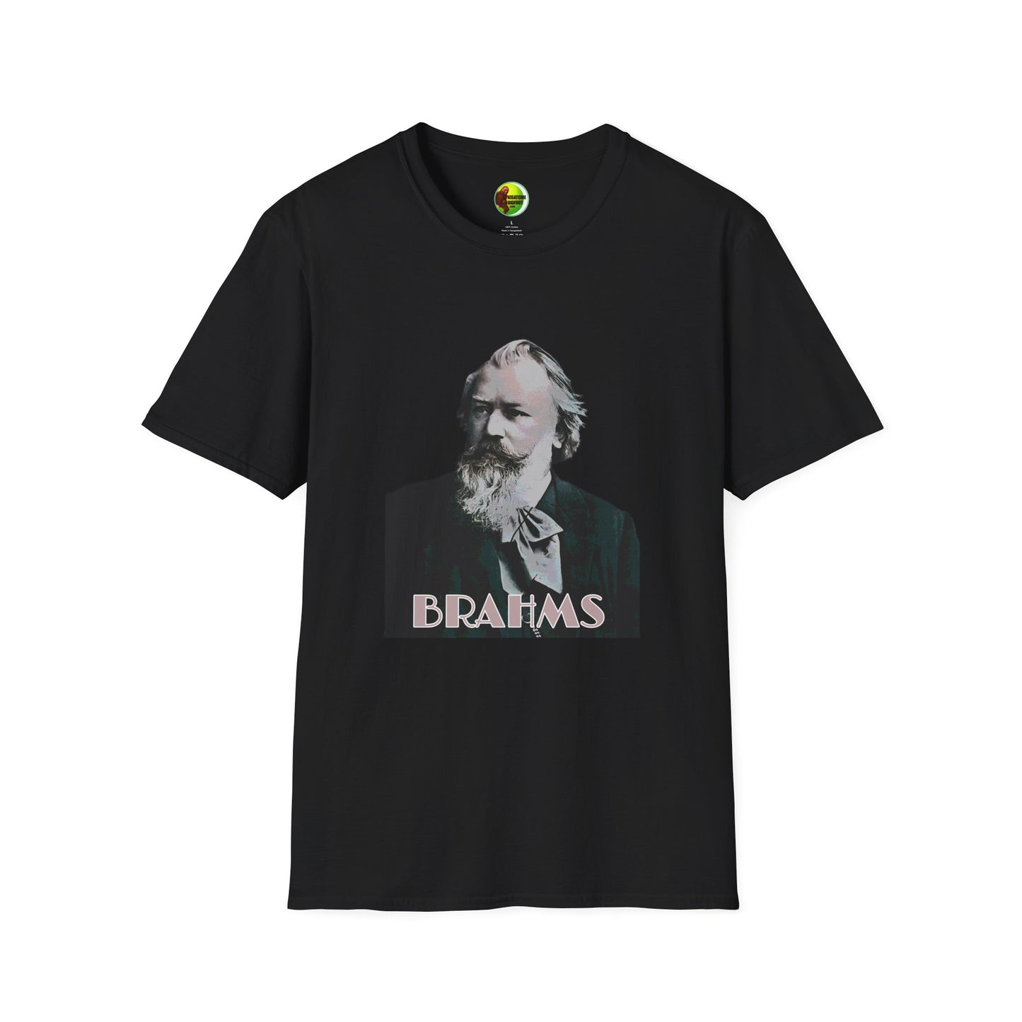 Brahms Unisex Softstyle T-Shirt - Perfect for Music Lovers