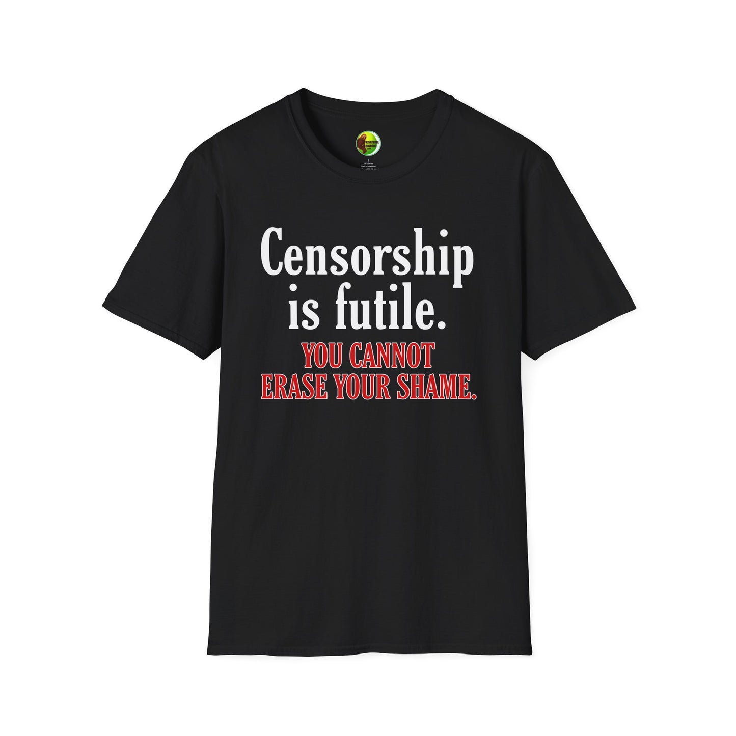 Censorship Unisex Softstyle T-Shirt