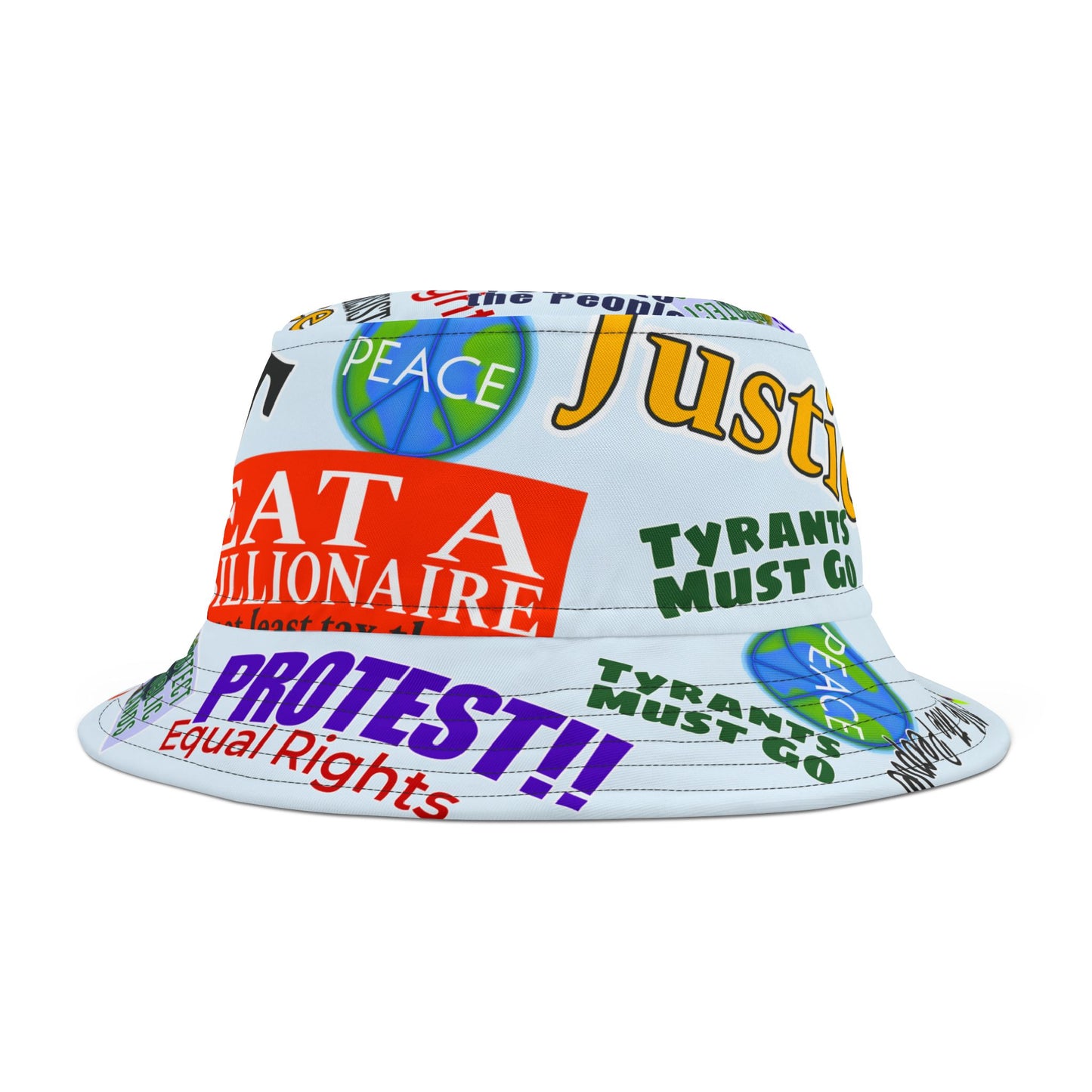 PROTESTER Bucket Hat BLUE
