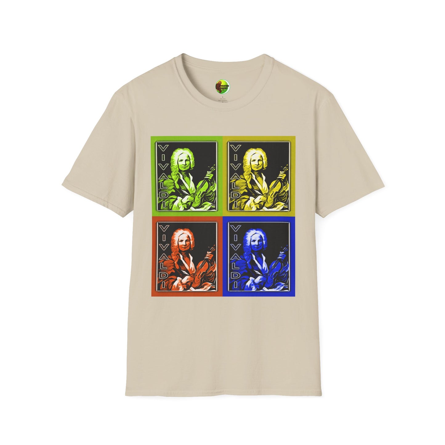 Vivaldi Unisex Softstyle T-Shirt - Perfect for Music Lovers