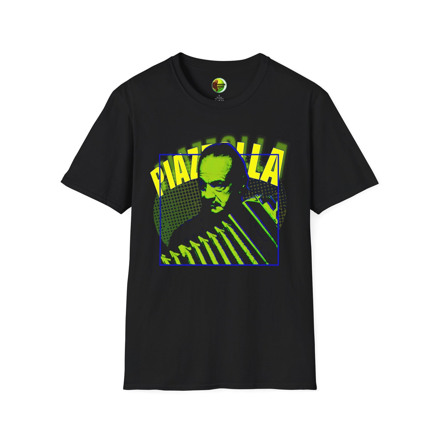 Piazzolla Unisex Softstyle T-Shirt - Perfect for Music Lovers