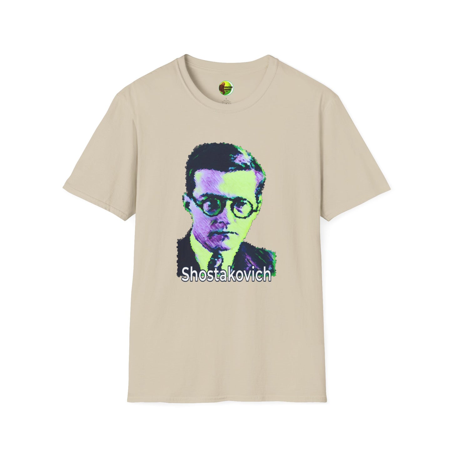 Shostakovich Unisex Softstyle T-Shirt - Perfect for Music Lovers