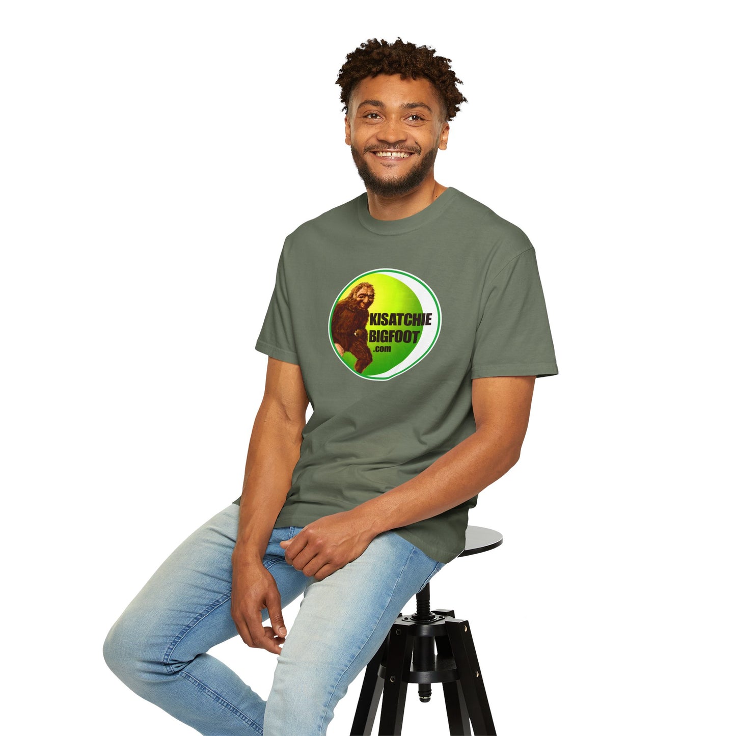 "Kisatchie Bigfoot" T-Shirt - Unisex Garment-Dyed Tee