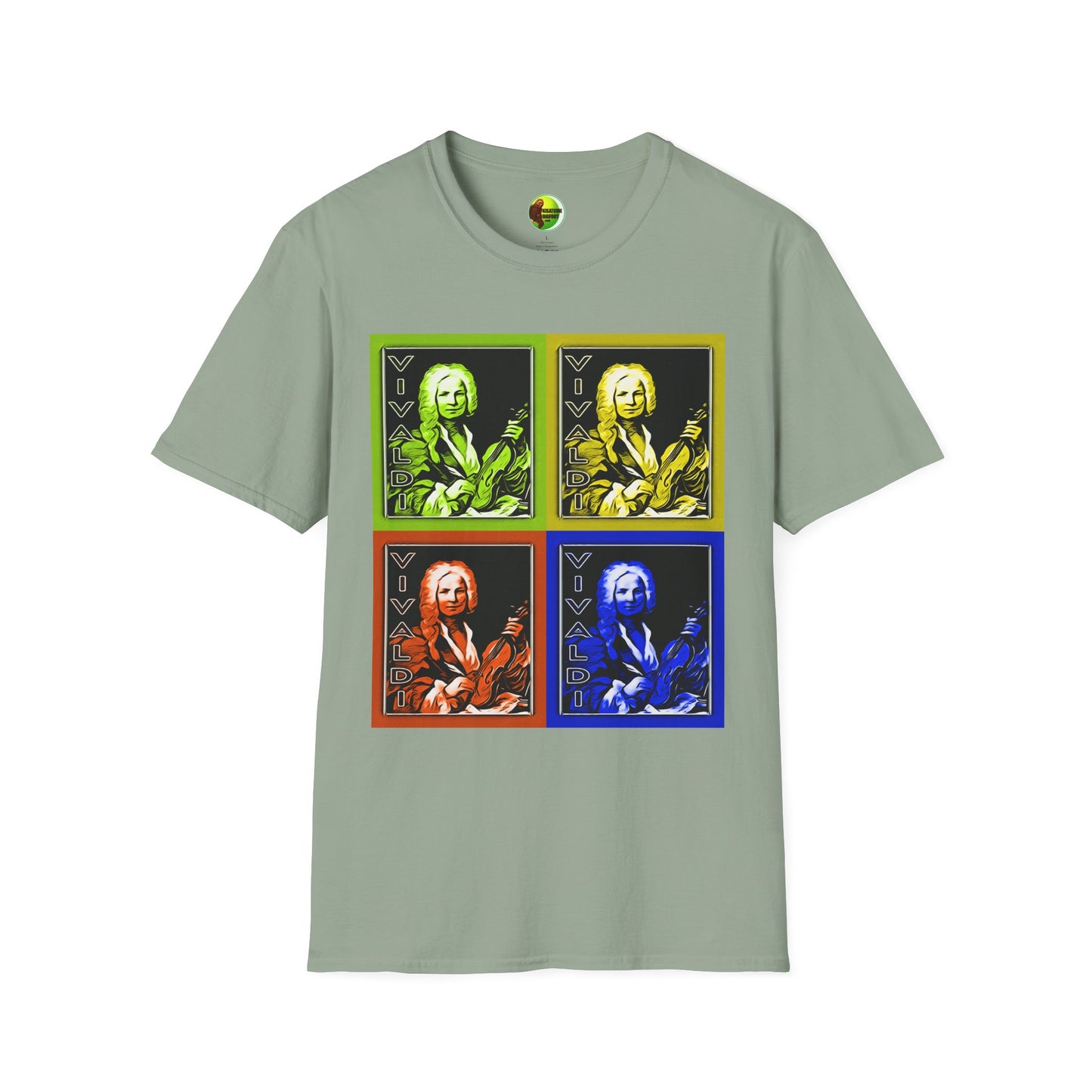 Vivaldi Unisex Softstyle T-Shirt - Perfect for Music Lovers