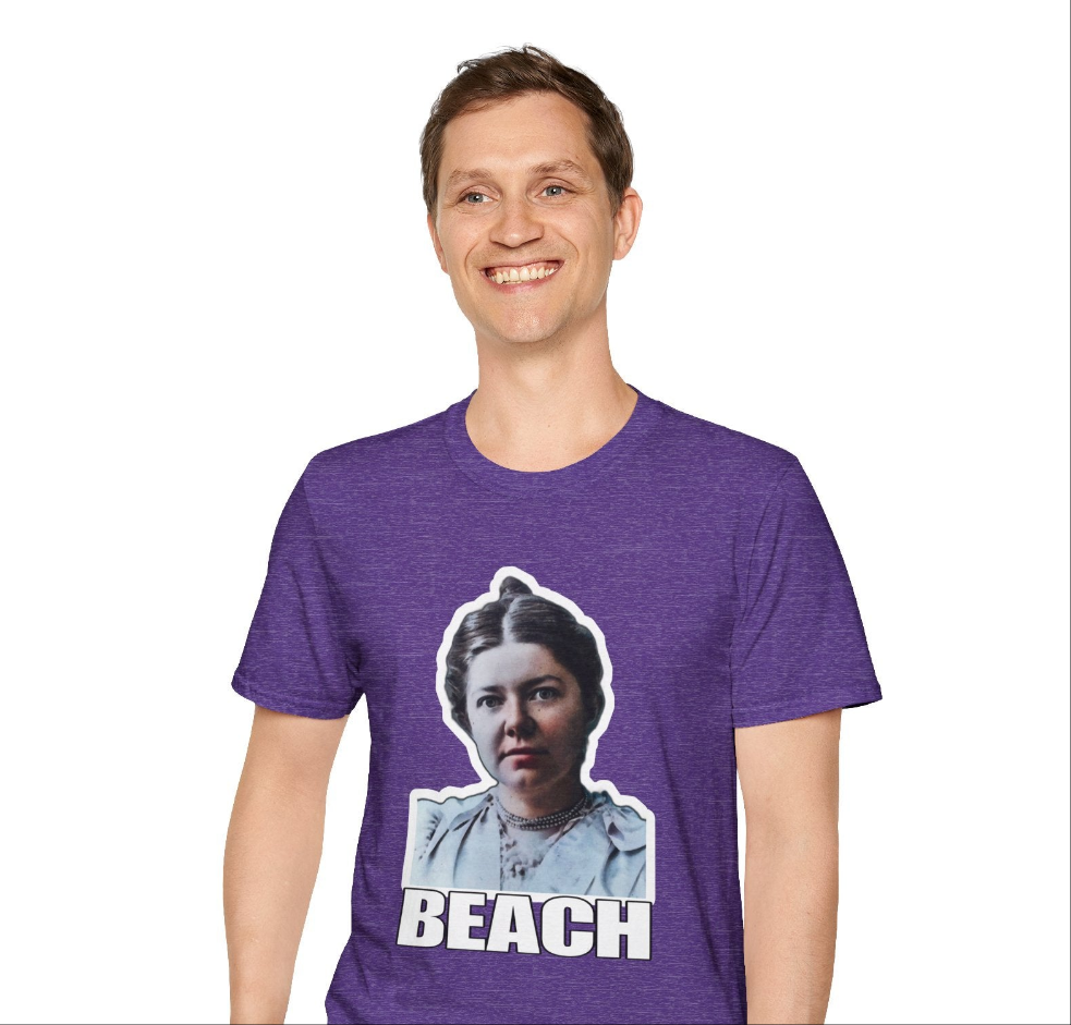 Beach Unisex Softstyle T-Shirt - Perfect for Music Lovers
