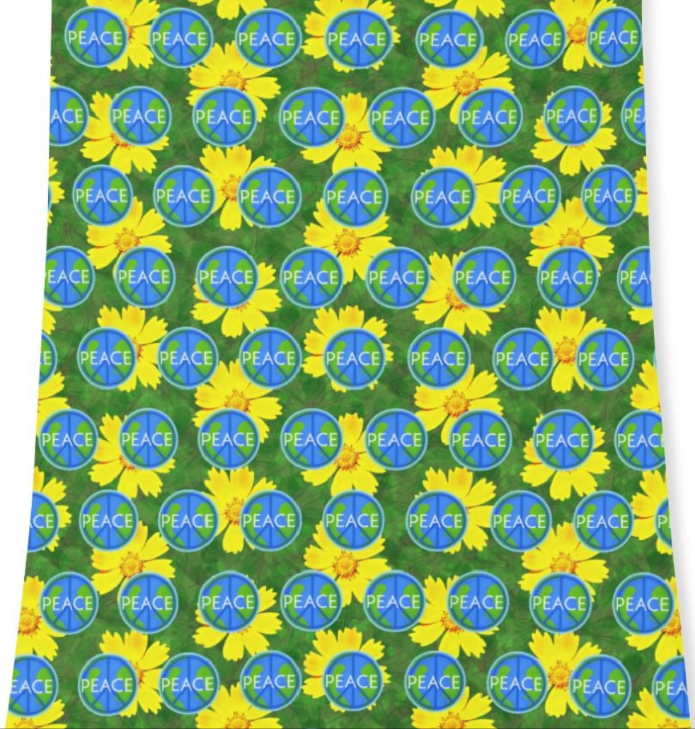 Peace on Earth Women's Racerback Dress