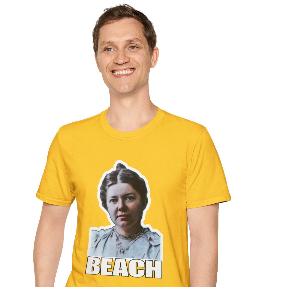 Beach Unisex Softstyle T-Shirt - Perfect for Music Lovers