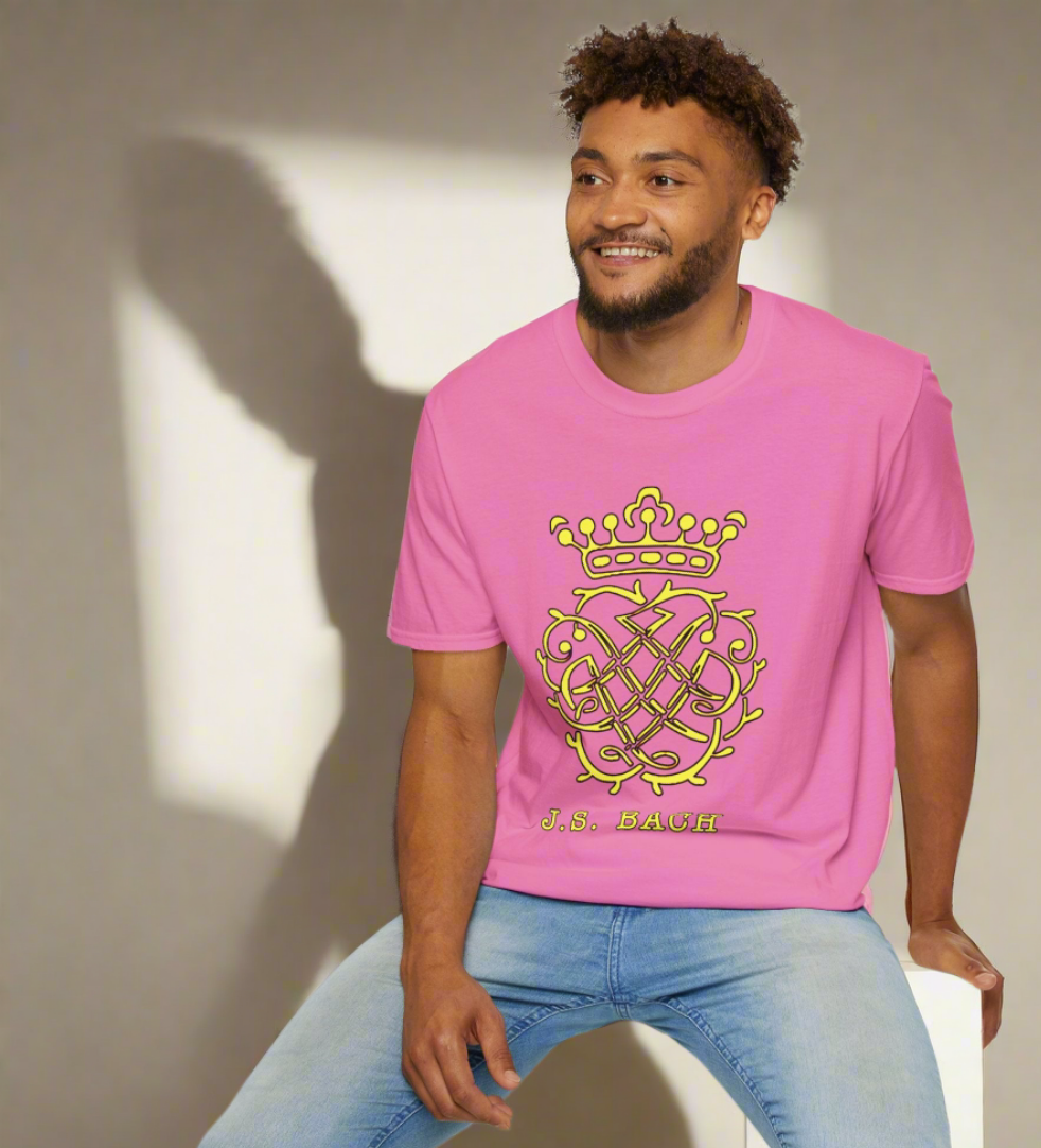 Bach Unisex Softstyle T-Shirt - Perfect for Music Lovers