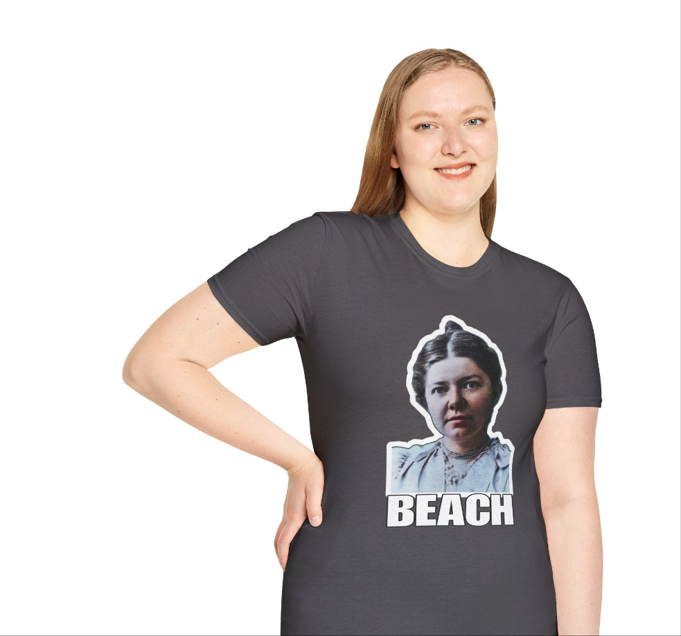 Beach Unisex Softstyle T-Shirt - Perfect for Music Lovers