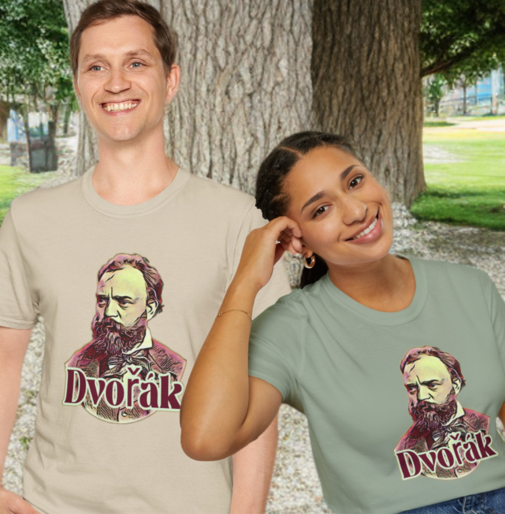 Dvořák Unisex Softstyle T-Shirt - Perfect for Music Lovers