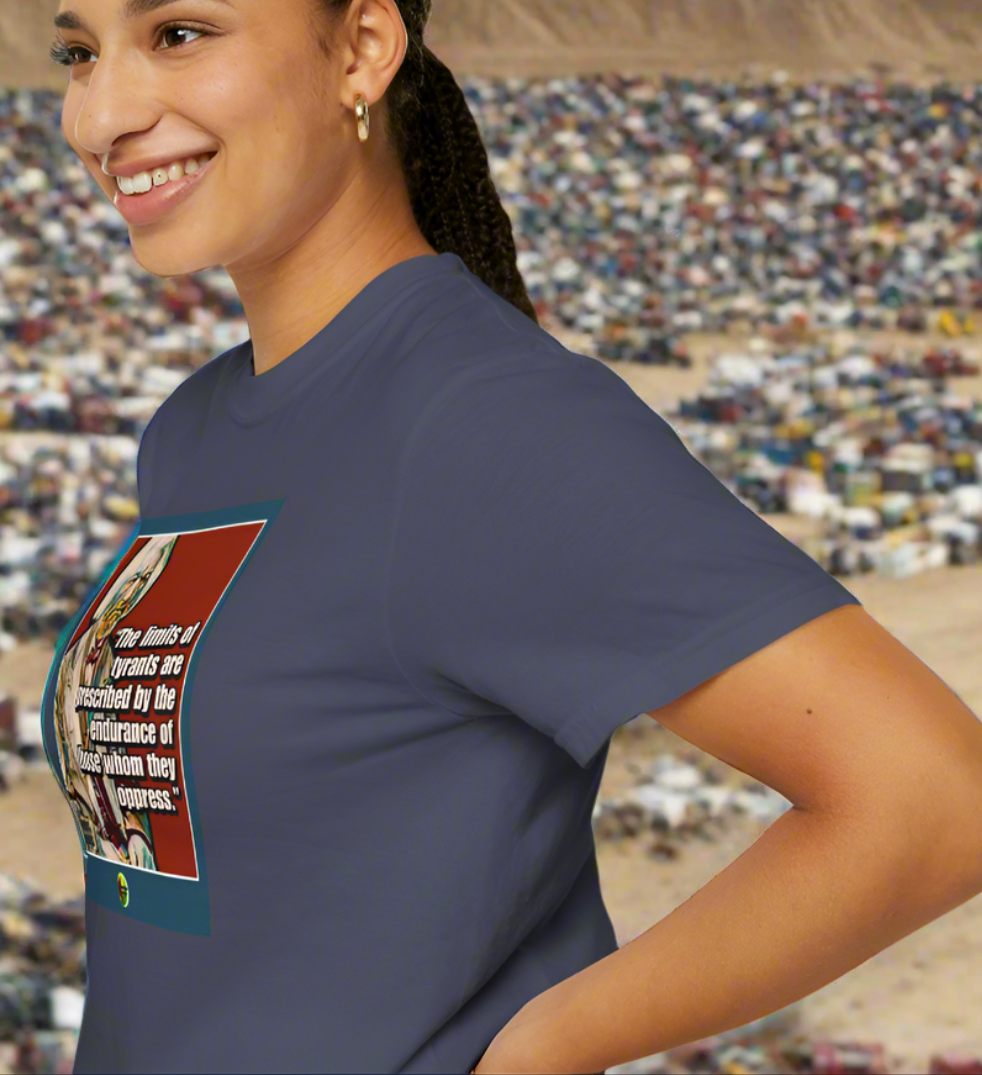 Frederick Douglass T-Shirt - Unisex Garment-Dyed Tee for Activists
