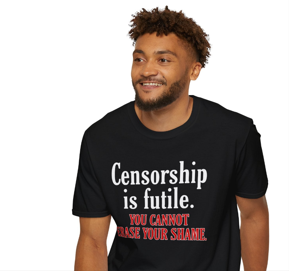 Censorship Unisex Softstyle T-Shirt