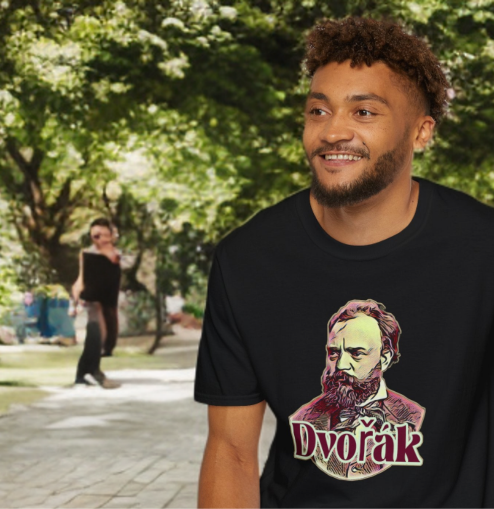 Dvořák Unisex Softstyle T-Shirt - Perfect for Music Lovers