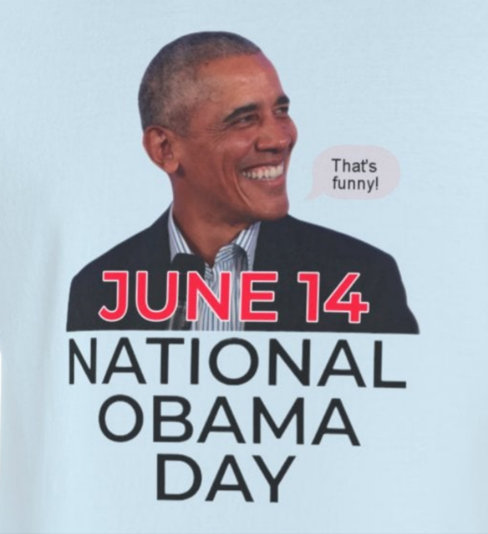 "National Obama Day" T-Shirt - Unisex Garment-Dyed Tee for Activists