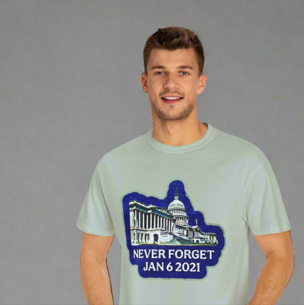 Never Forget - Unisex Garment-Dyed Tee for Activists