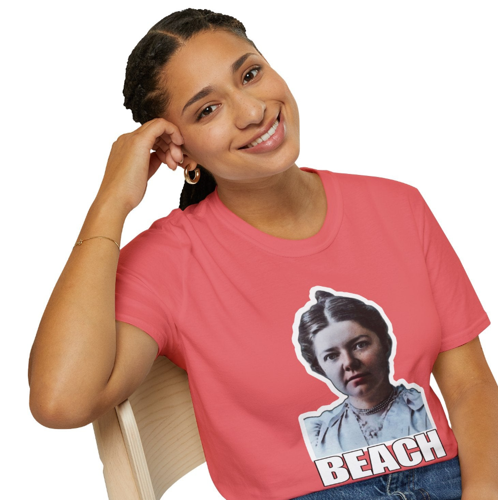 Beach Unisex Softstyle T-Shirt - Perfect for Music Lovers