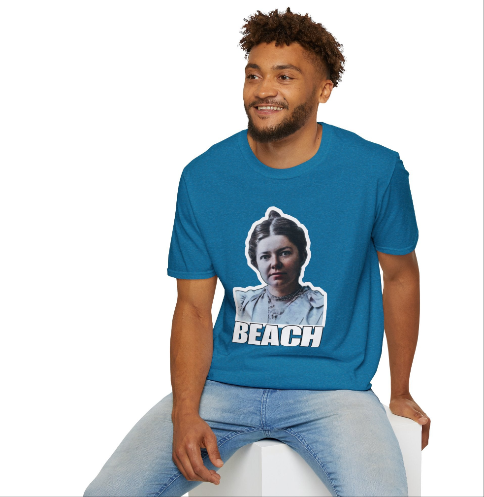 Beach Unisex Softstyle T-Shirt - Perfect for Music Lovers