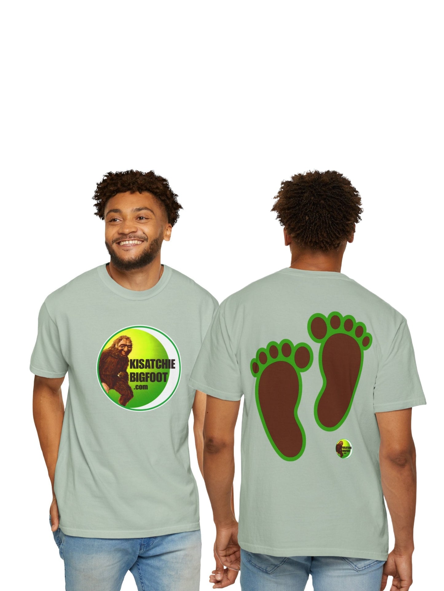 "Kisatchie Bigfoot" T-Shirt - Unisex Garment-Dyed Tee