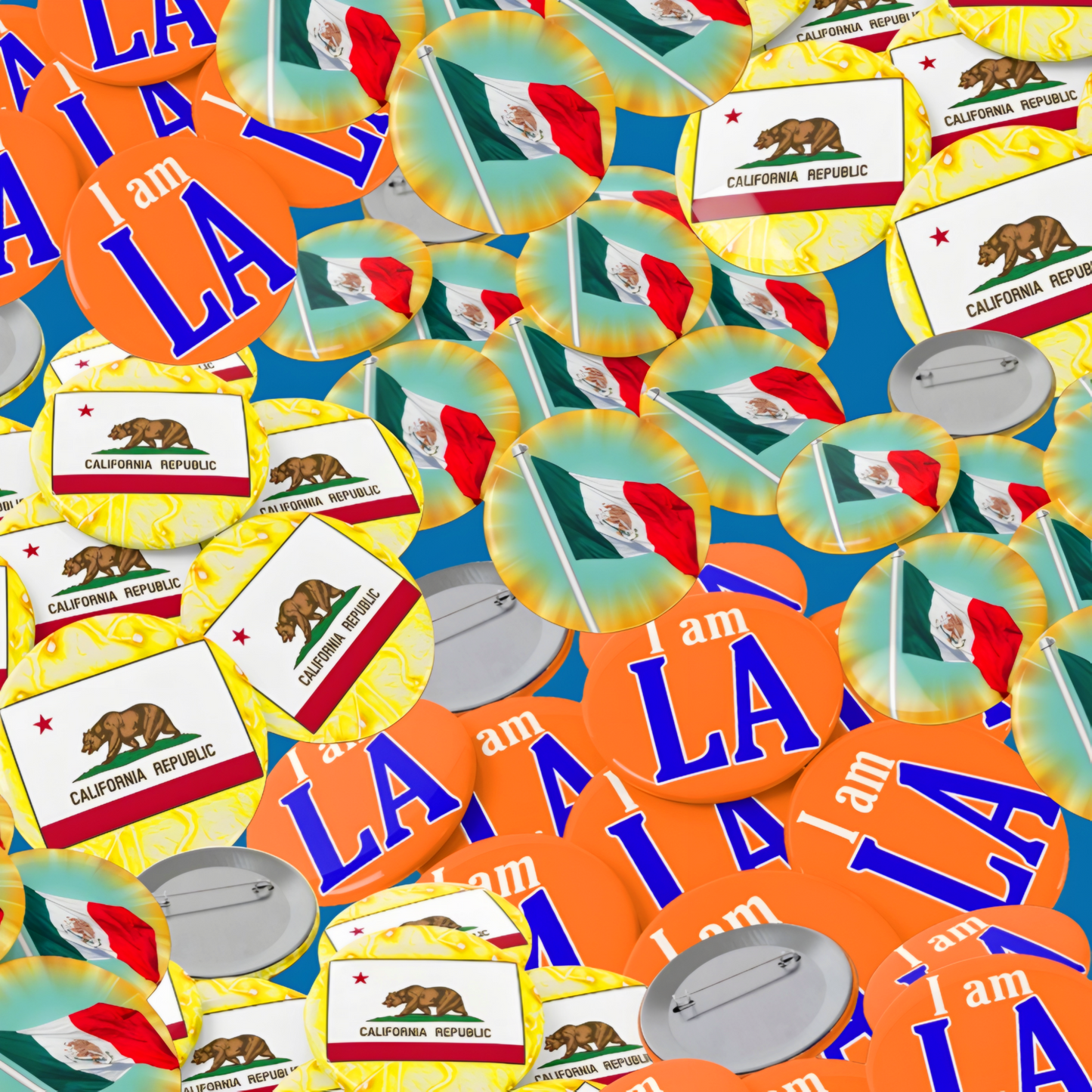 I am LA Buttons