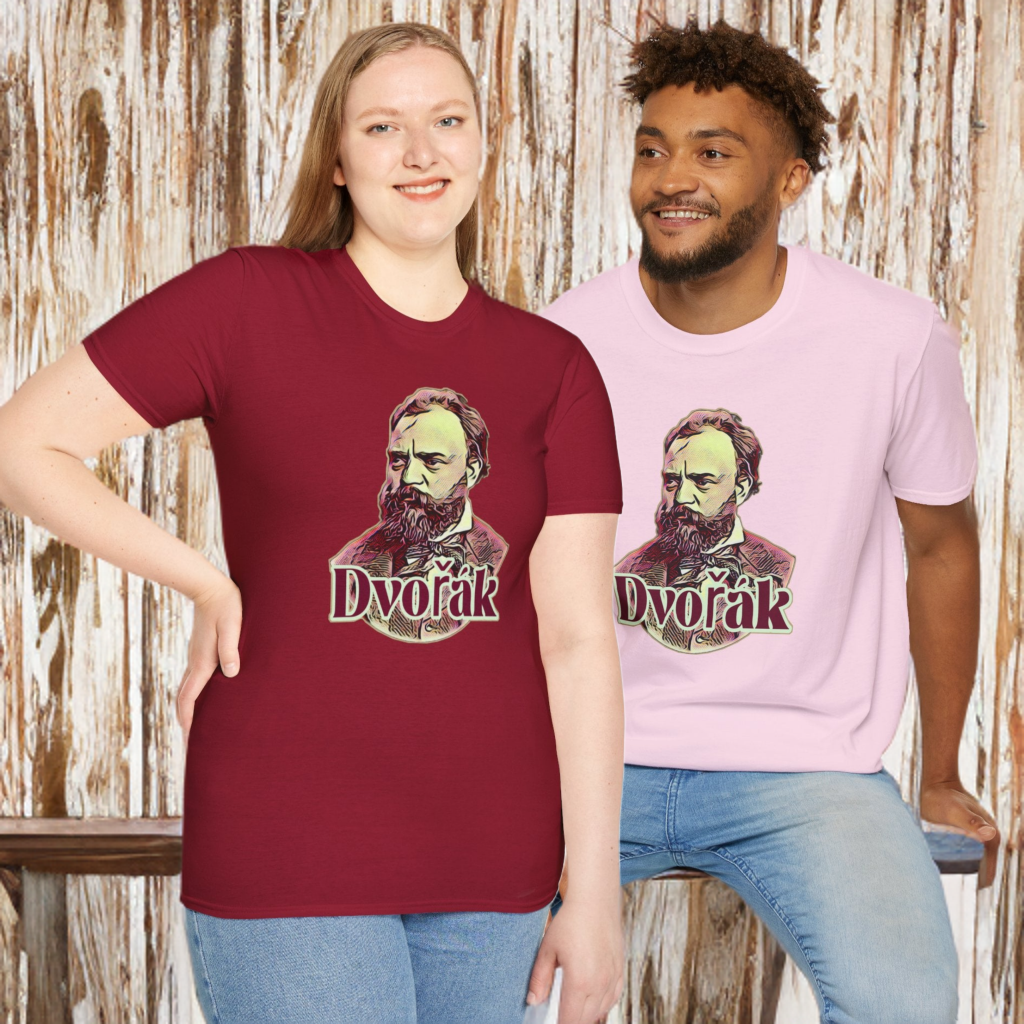 Dvořák Unisex Softstyle T-Shirt - Perfect for Music Lovers