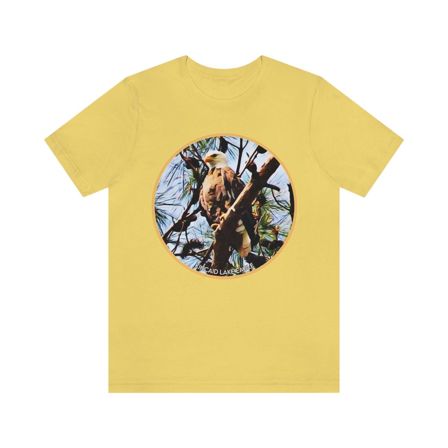 Unisex Kincaid Lake Eagle Jersey Tee