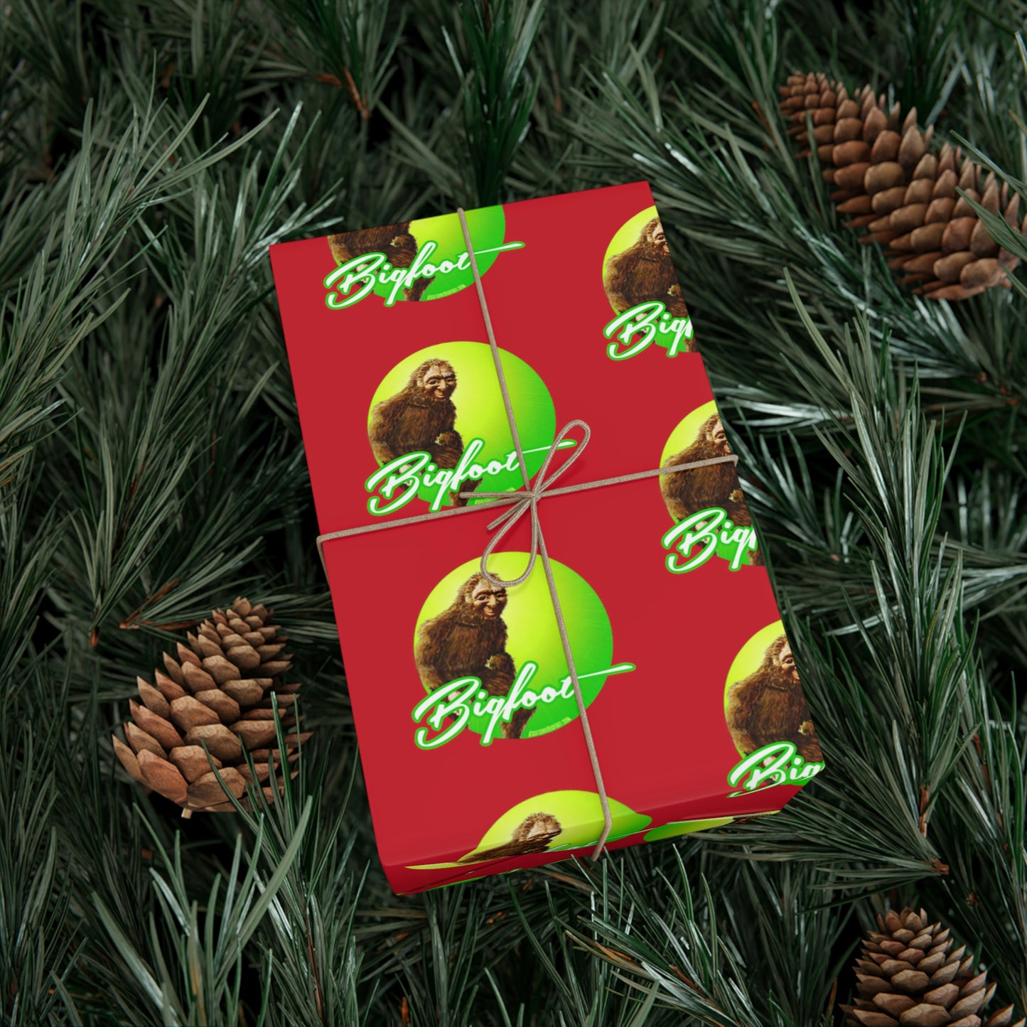 Bigfoot Gift Wrap Papers