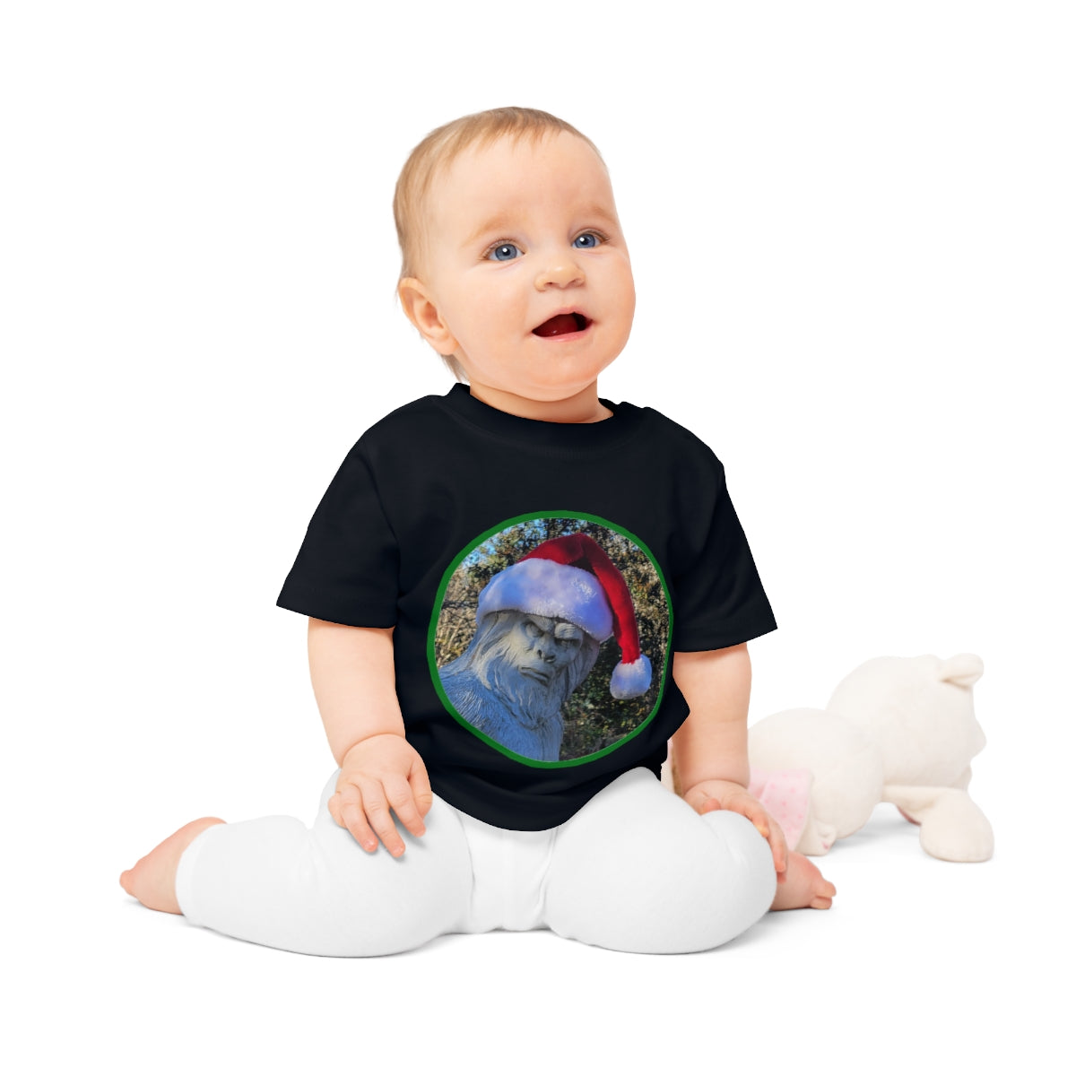Bigfoot Santa Baby T-Shirt