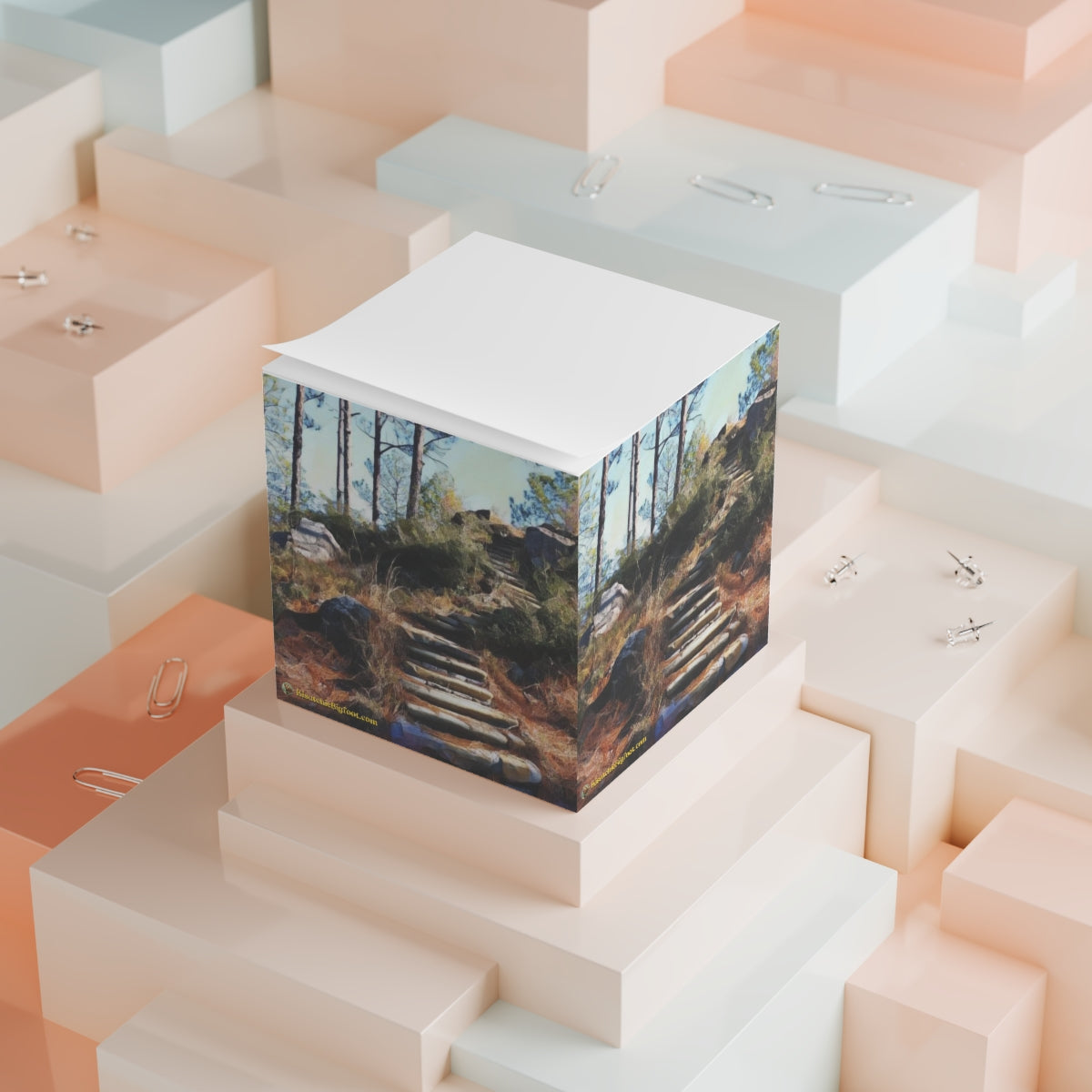 Longleaf Vista Note Cube