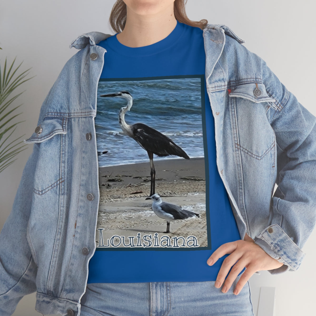 Louisiana Coast Heavy Cotton Tee