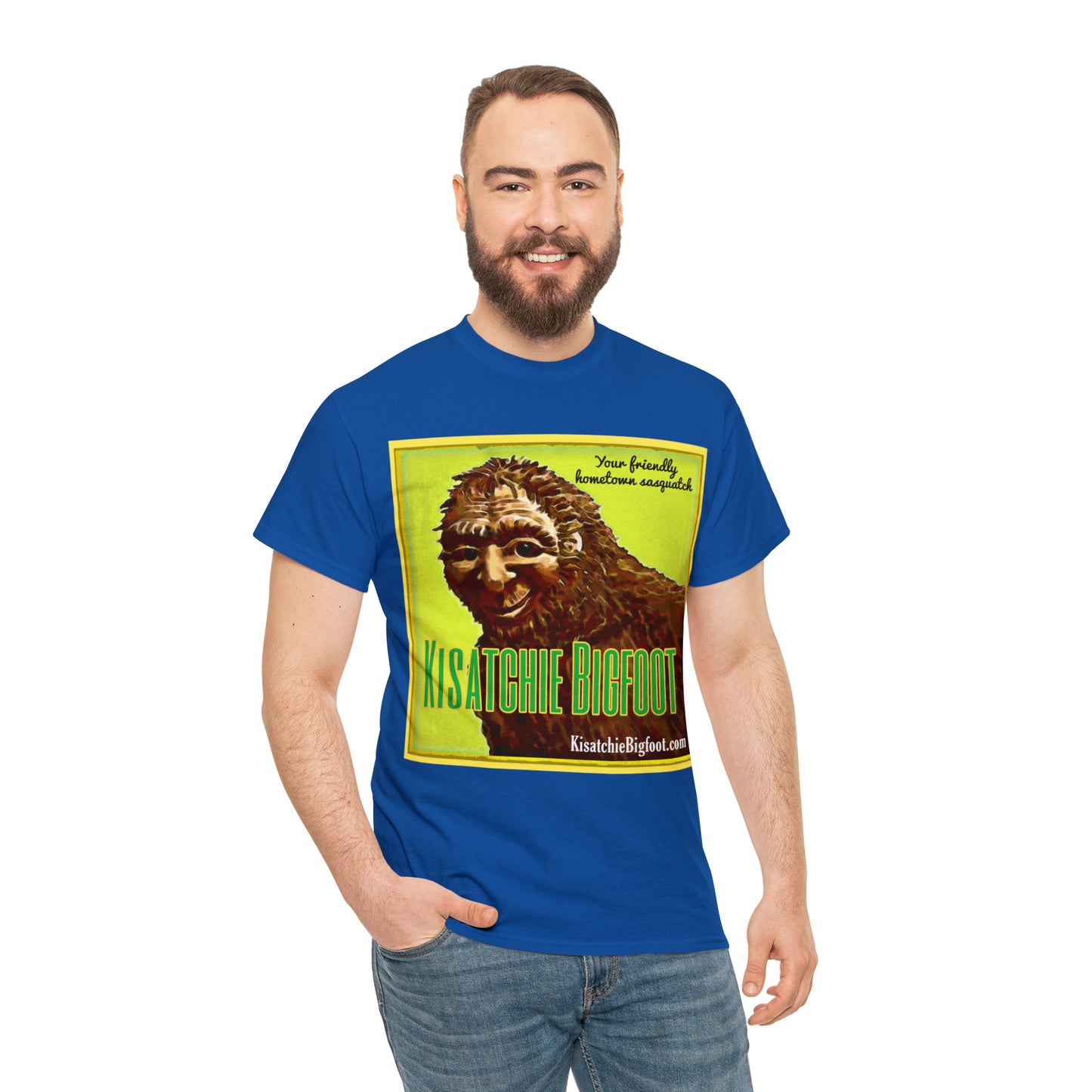 Kisatchie Bigfoot Unisex Heavy Cotton Tee