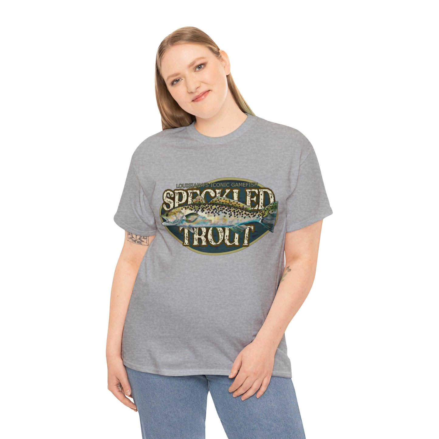 Speckled Trout Unisex Heavy Cotton Tee