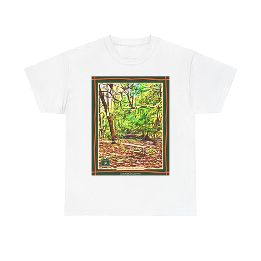 Harmeyer Nature Preserve Tee — Stylized Nature Park Graphic