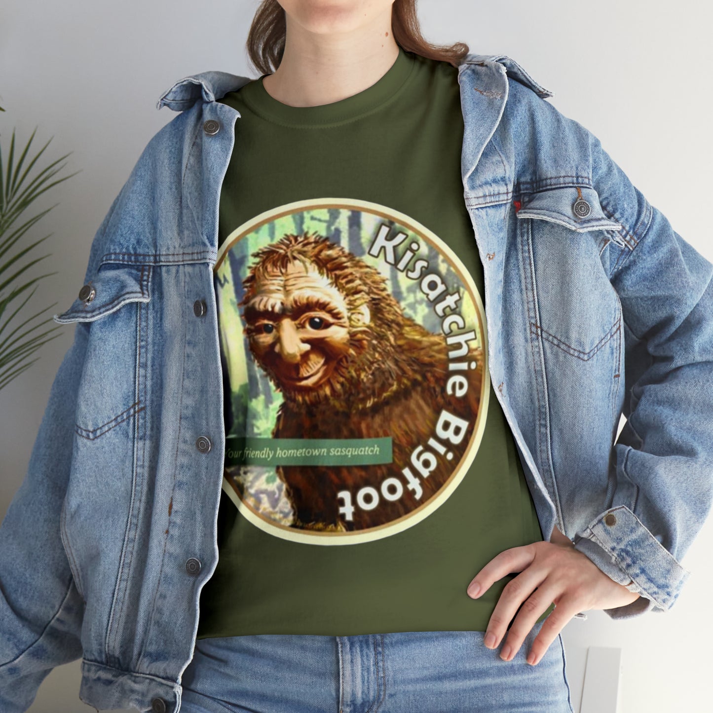 Kisatchie Bigfoot Unisex Heavy Cotton Tee