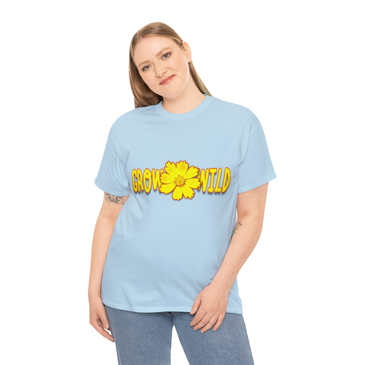 Grow Wild Unisex Heavy Cotton Tee