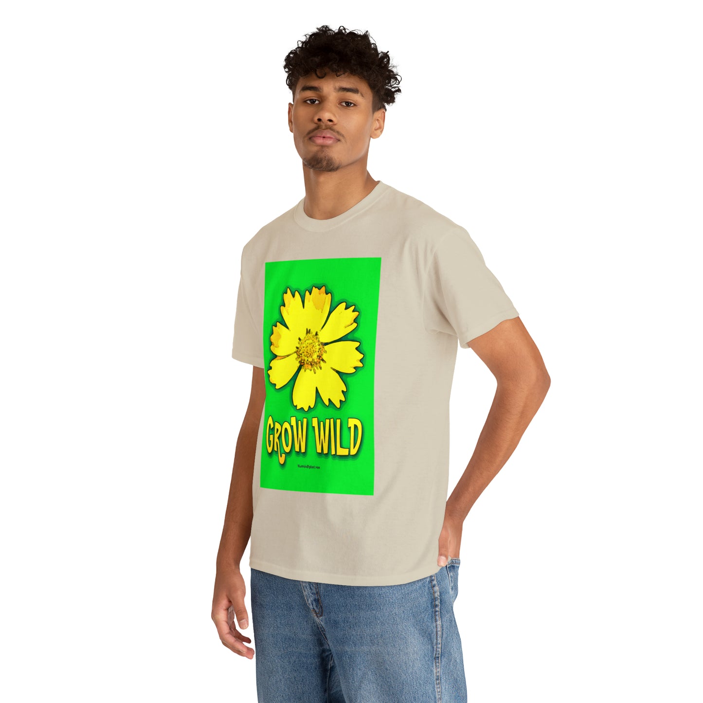 Grow Wild Unisex Heavy Cotton Tee