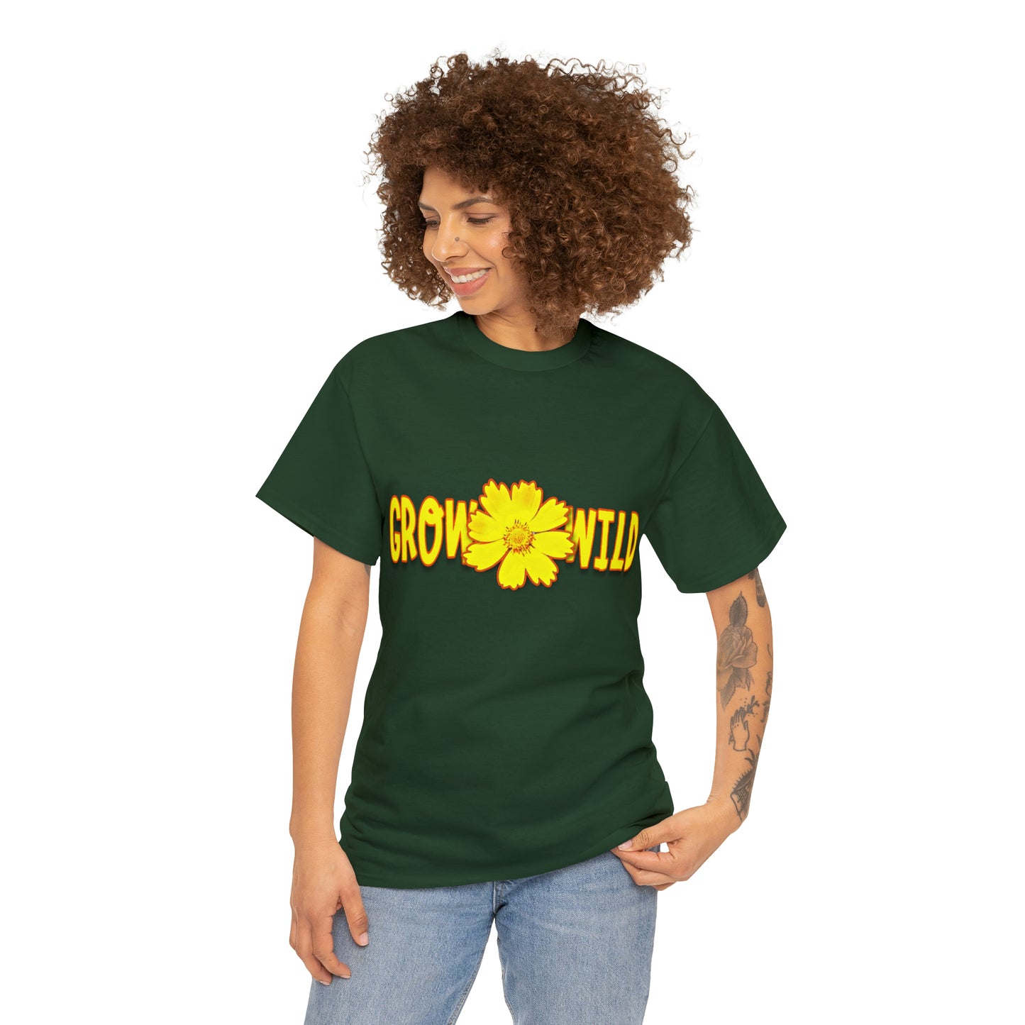 Grow Wild Unisex Heavy Cotton Tee