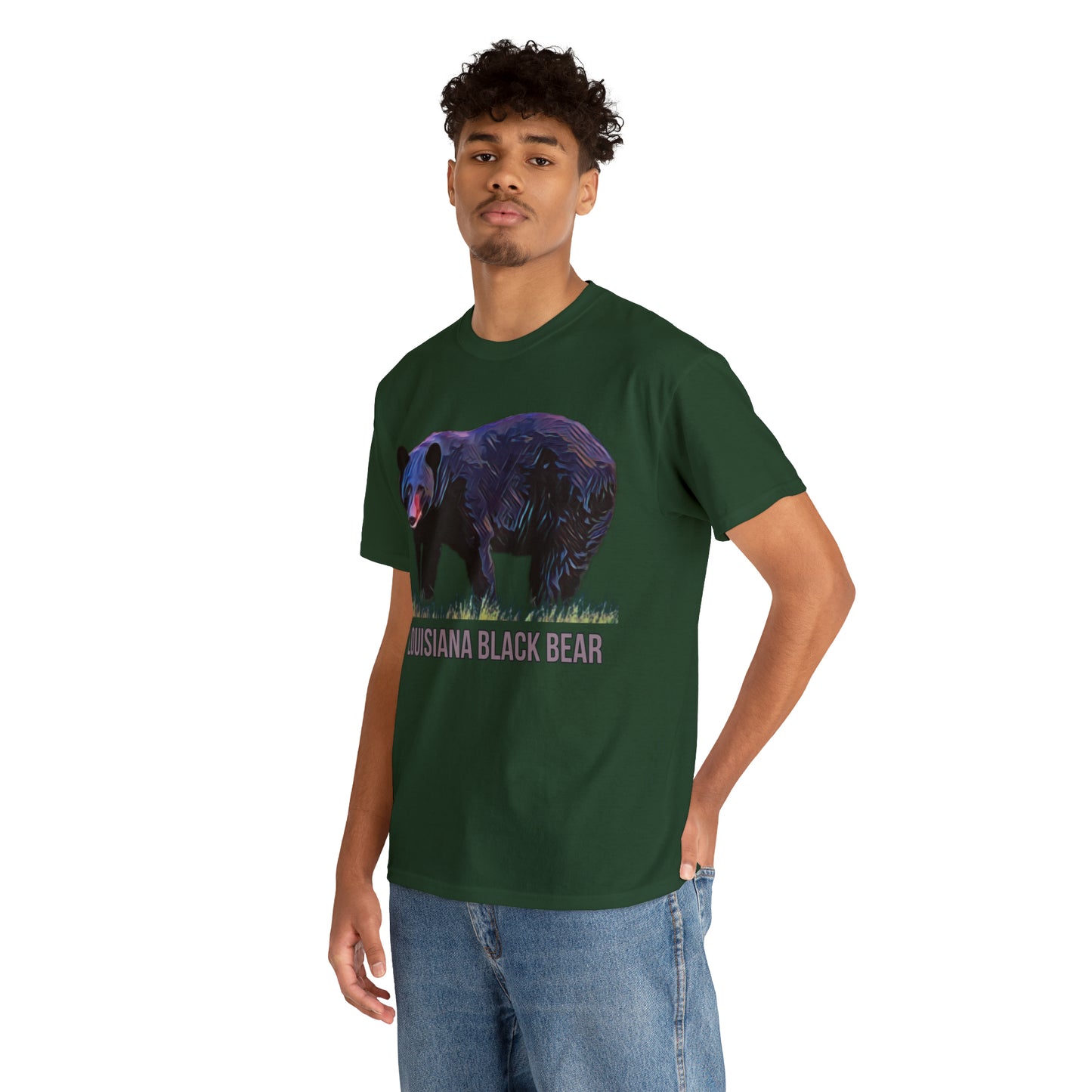 Louisiana Black Bear Unisex Heavy Cotton Tee