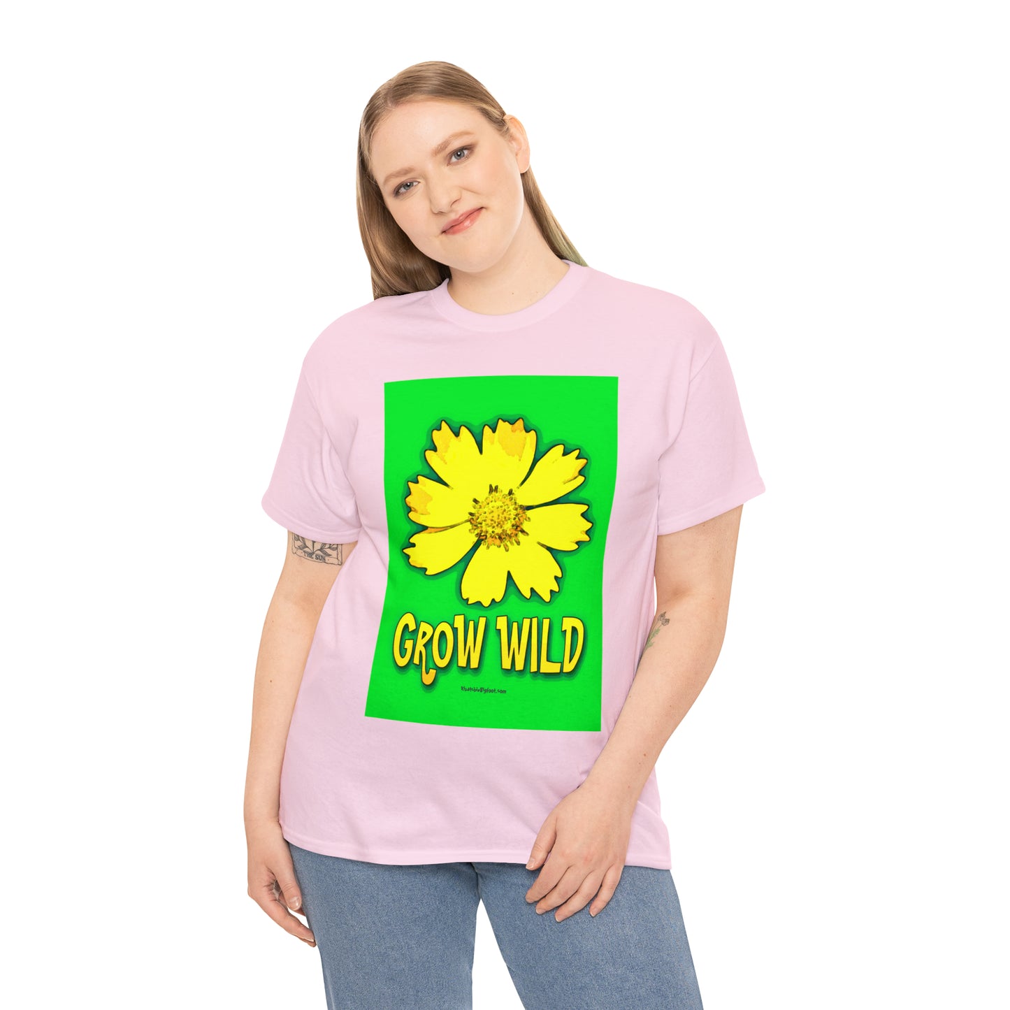 Grow Wild Unisex Heavy Cotton Tee