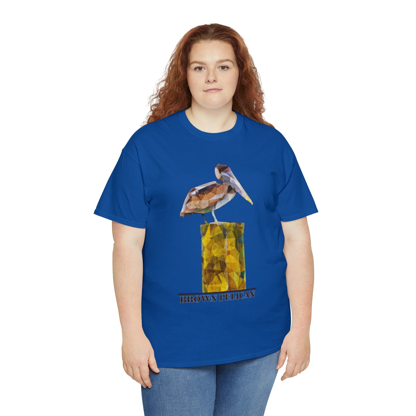 Brown Pelican Unisex Heavy Cotton Tee