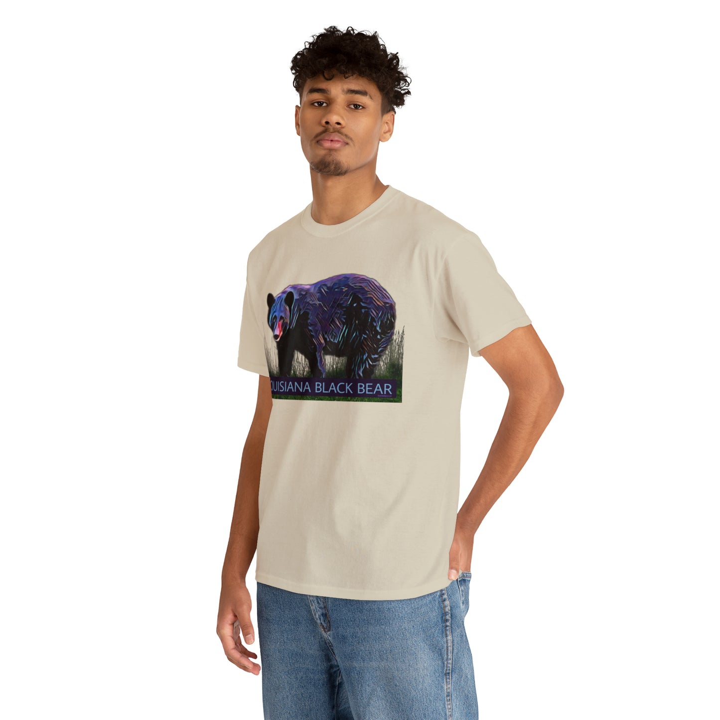 Louisiana Black Bear Unisex Heavy Cotton Tee