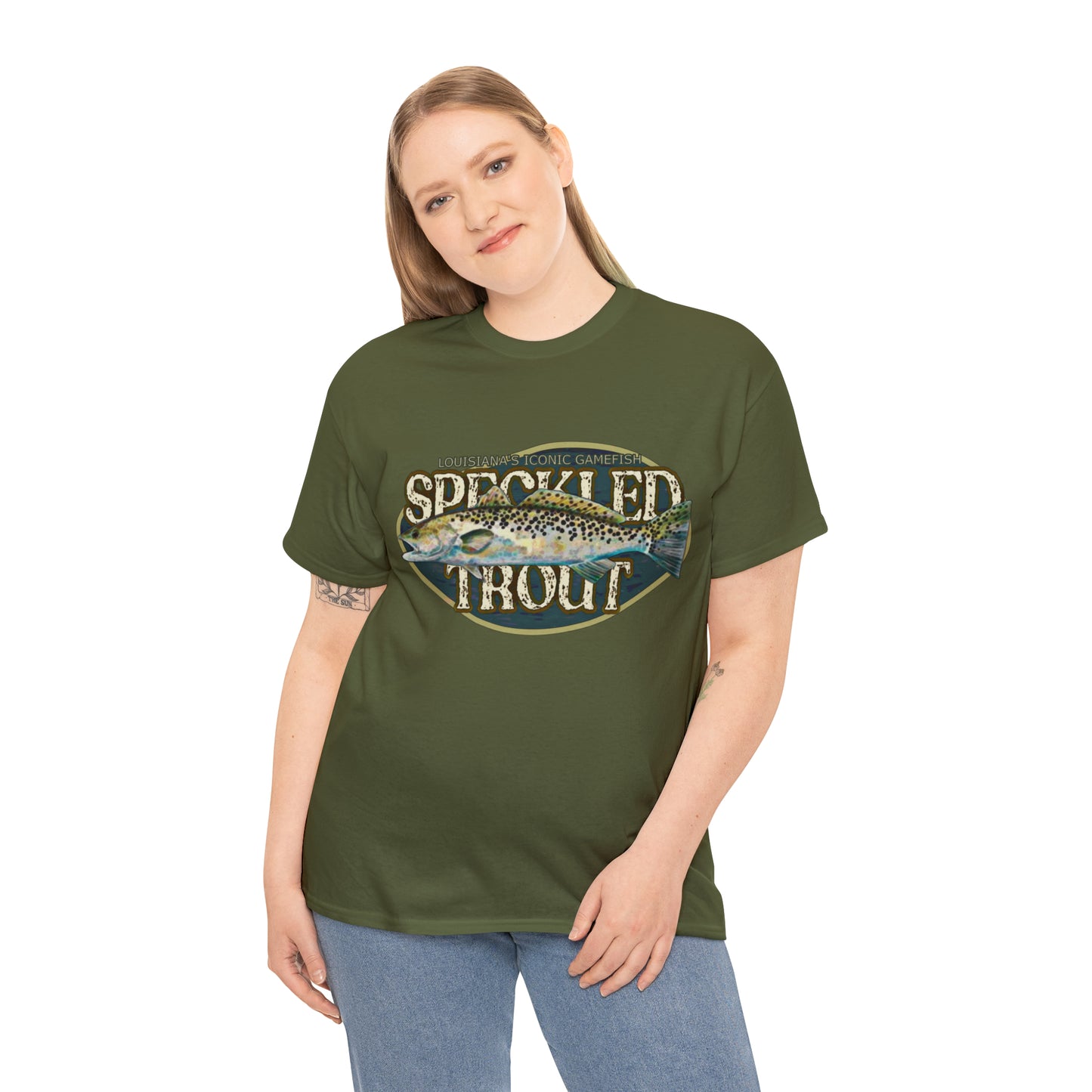 Speckled Trout Unisex Heavy Cotton Tee