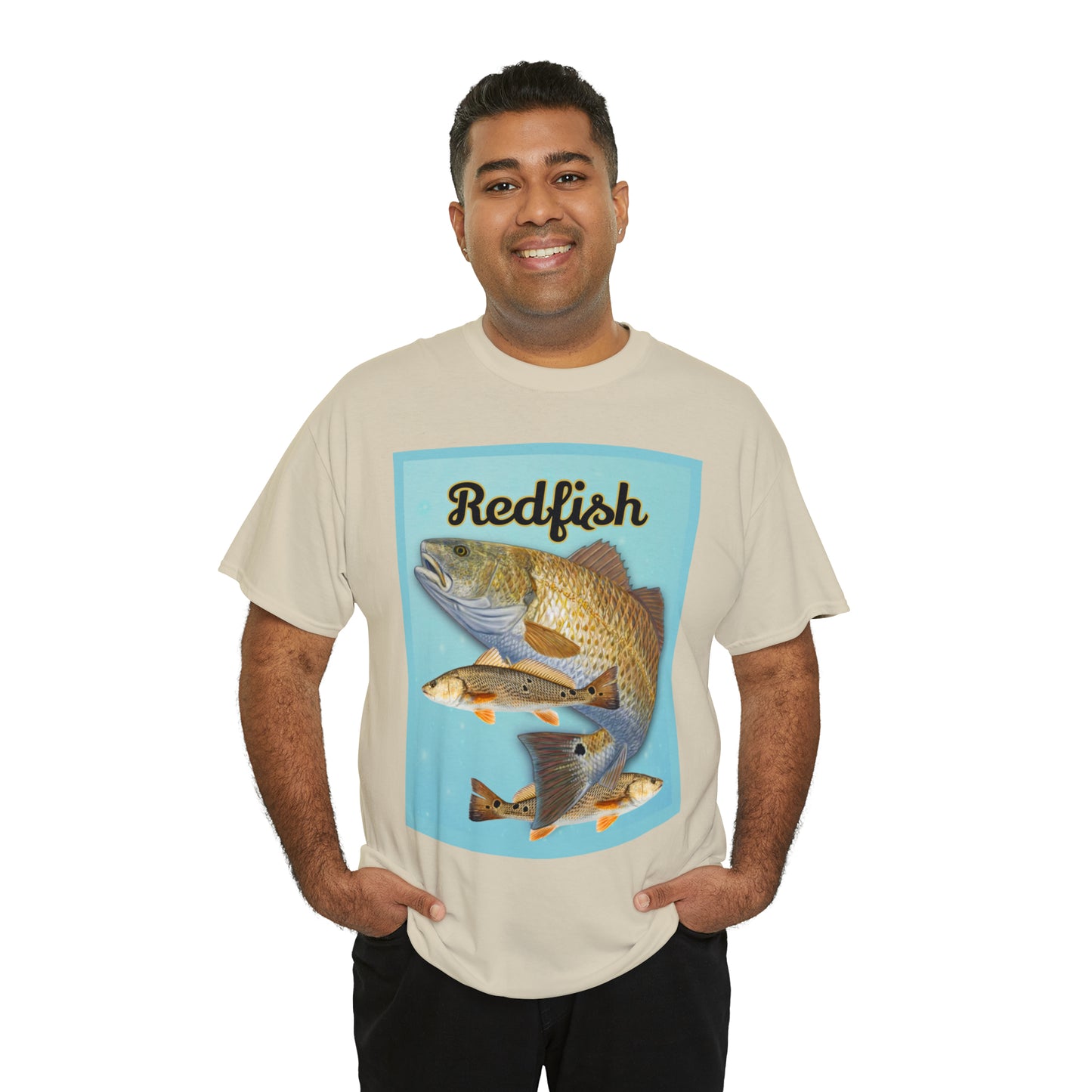 Redfish Unisex Heavy Cotton Tee