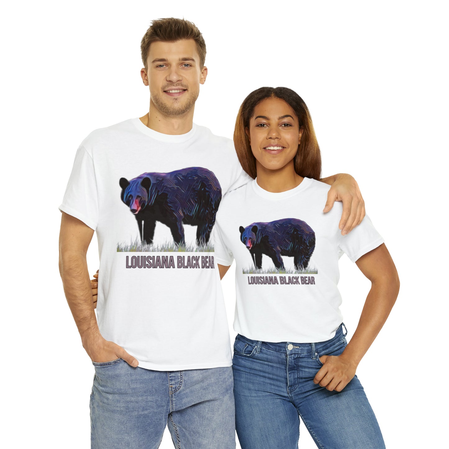 Louisiana Black Bear Unisex Heavy Cotton Tee