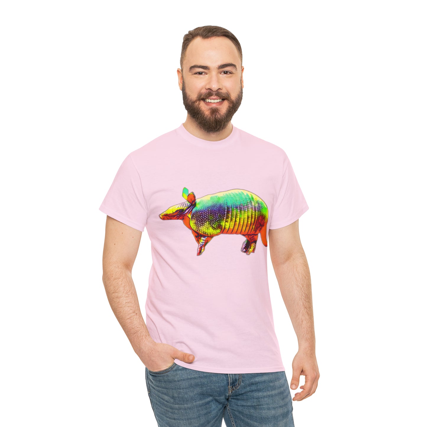 Golden Armadillo Unisex Heavy Cotton Tee