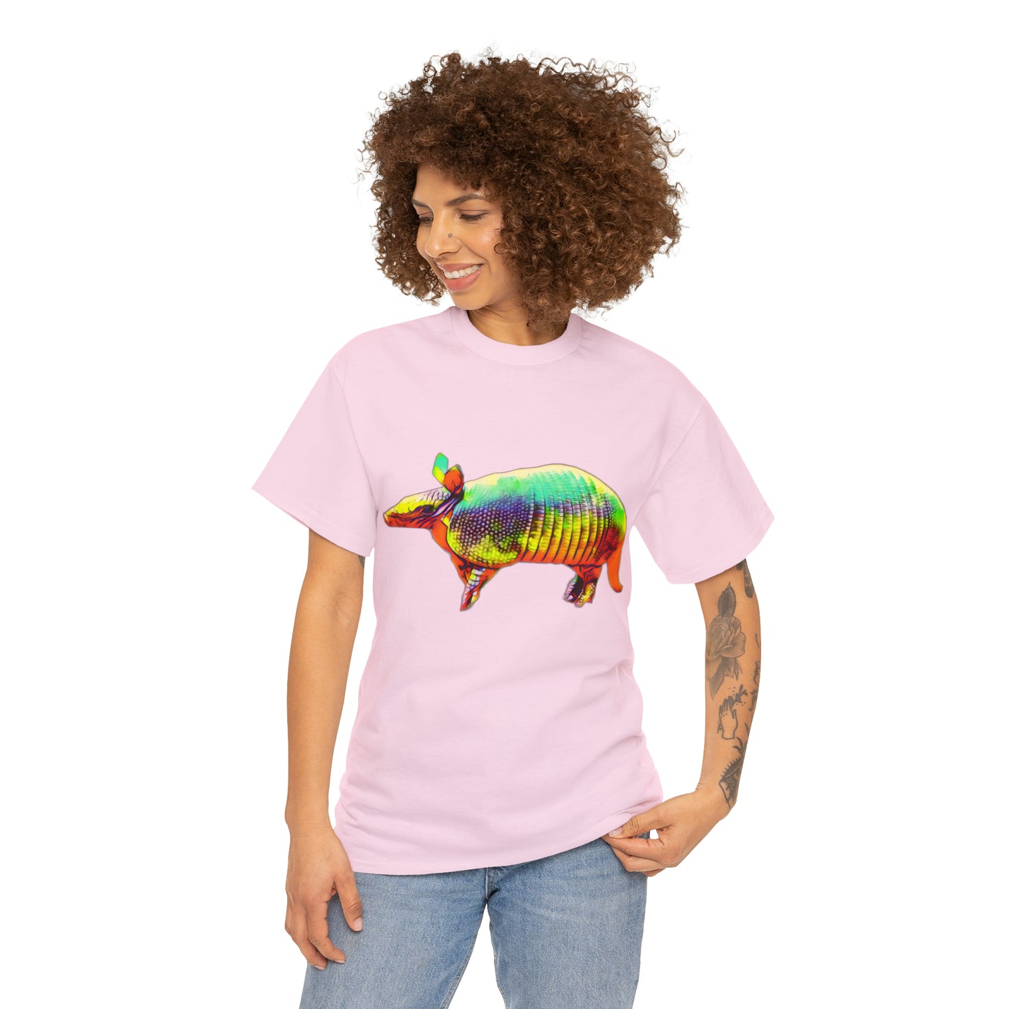 Golden Armadillo Unisex Heavy Cotton Tee